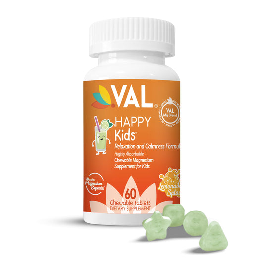 VAL Magnesium for Kids Lemonade flavor packaging