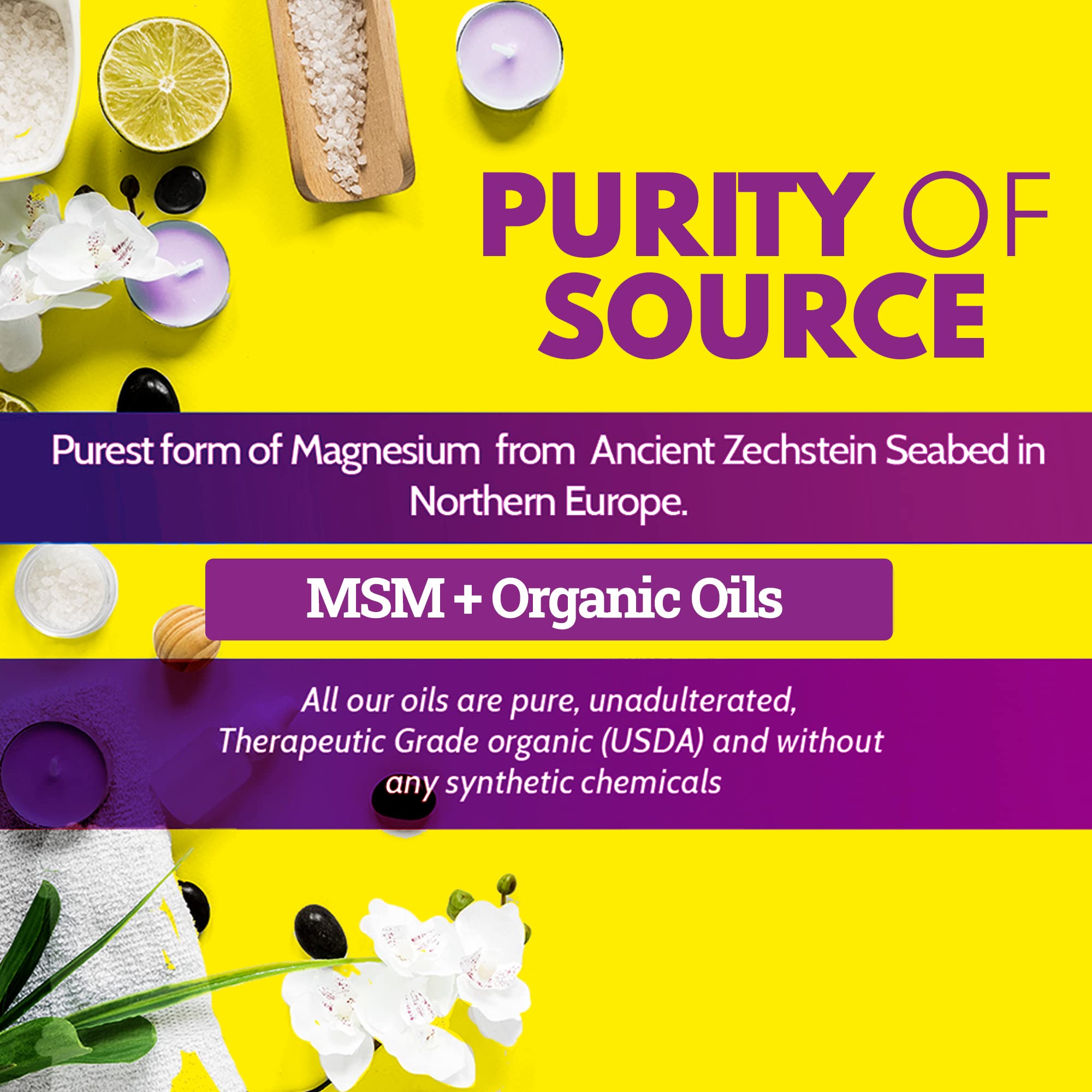 Absorption close-up of VAL Magnesium Massage Cream showing non-greasy texture