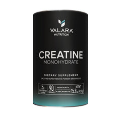 Valara Creatine Monohydrate micronized powder 450g jar