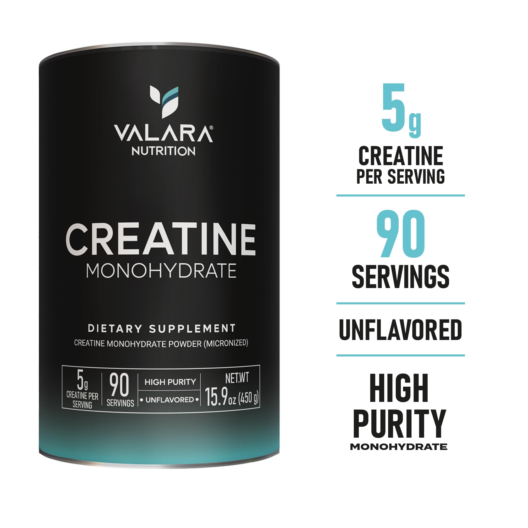 Powder of creatine monohydrate dissolves easily in liquid
