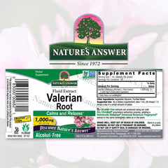 Valerian root extract dropper showing 1 ml dose