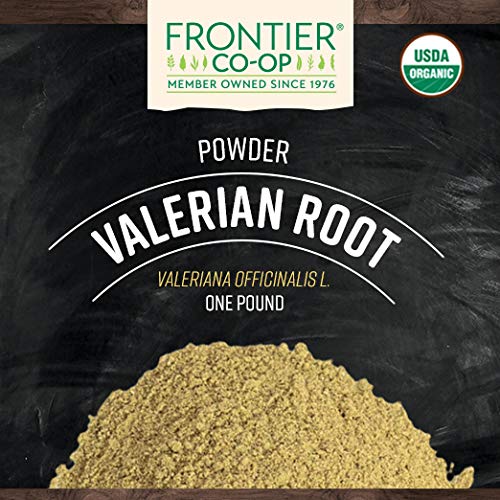 Organic valerian root powder, kosher certified, 1lb