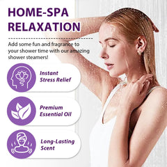 Valleylux lemon aroma steamer brightens shower time and mood.