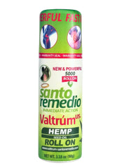 Close-up of hemp seed oil, menthol and arnica ingredients