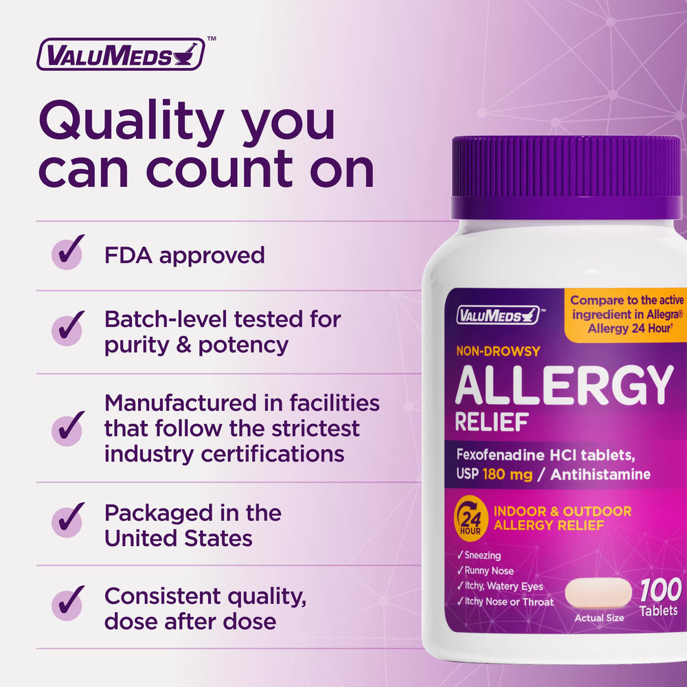 ValuMeds on-the-go packaging for bags, cars, or purses.