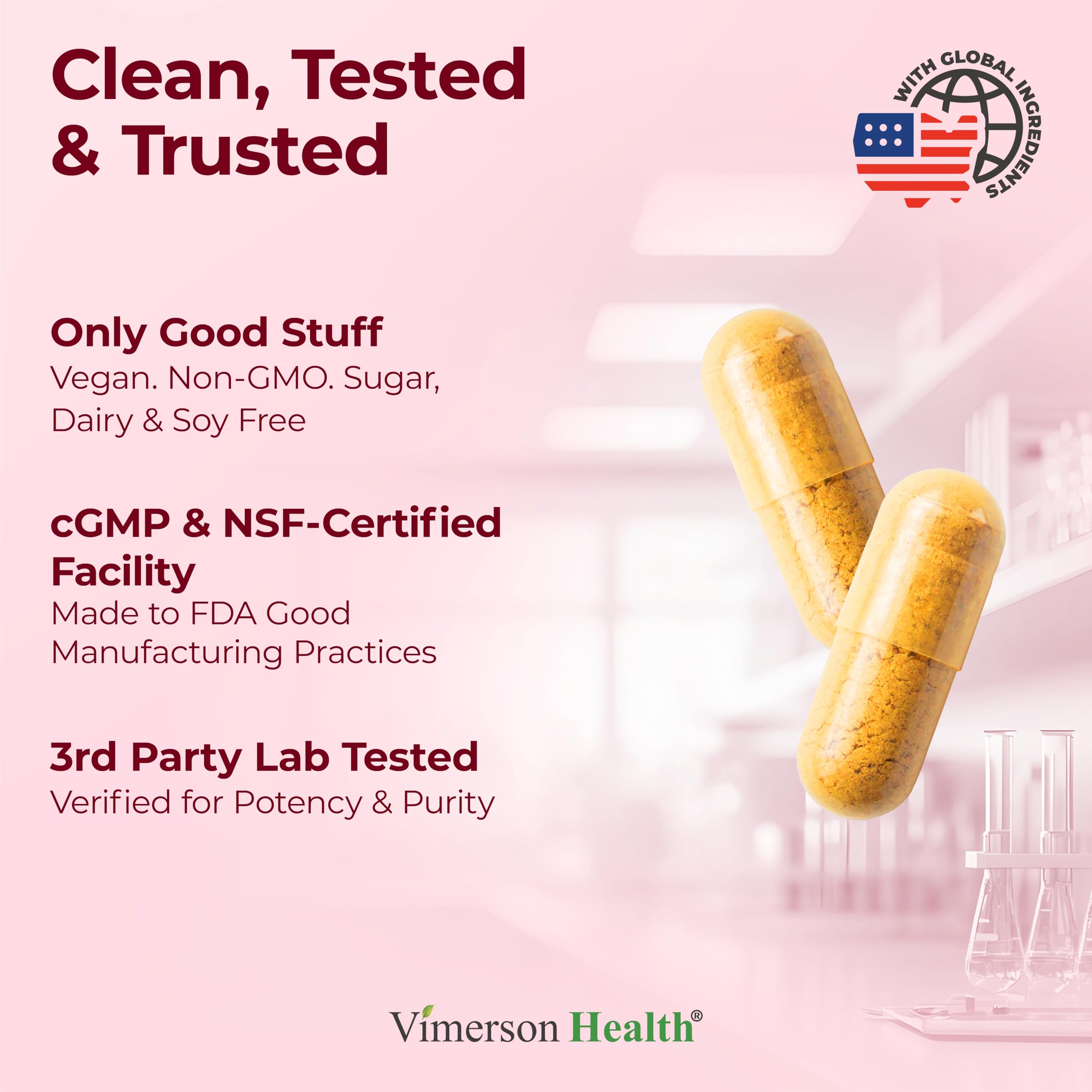 Graphic showing alpha-lipoic acid and cinnamon ingredients