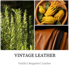 Fragrance notes: vanilla, bergamot and leather