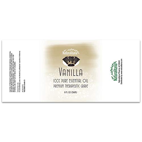 Winter scent set featuring vanilla oil for diffusers and candles