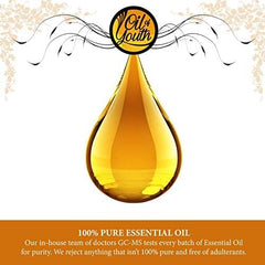 Vanilla essential oil for skincare with carrier oil