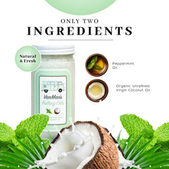 Fluoride-free oil pulling oil by Vanman's for oral care.