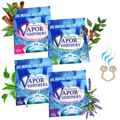 Vapor Soothers nasal dilator clip closeup with menthol vapors for cool breathing