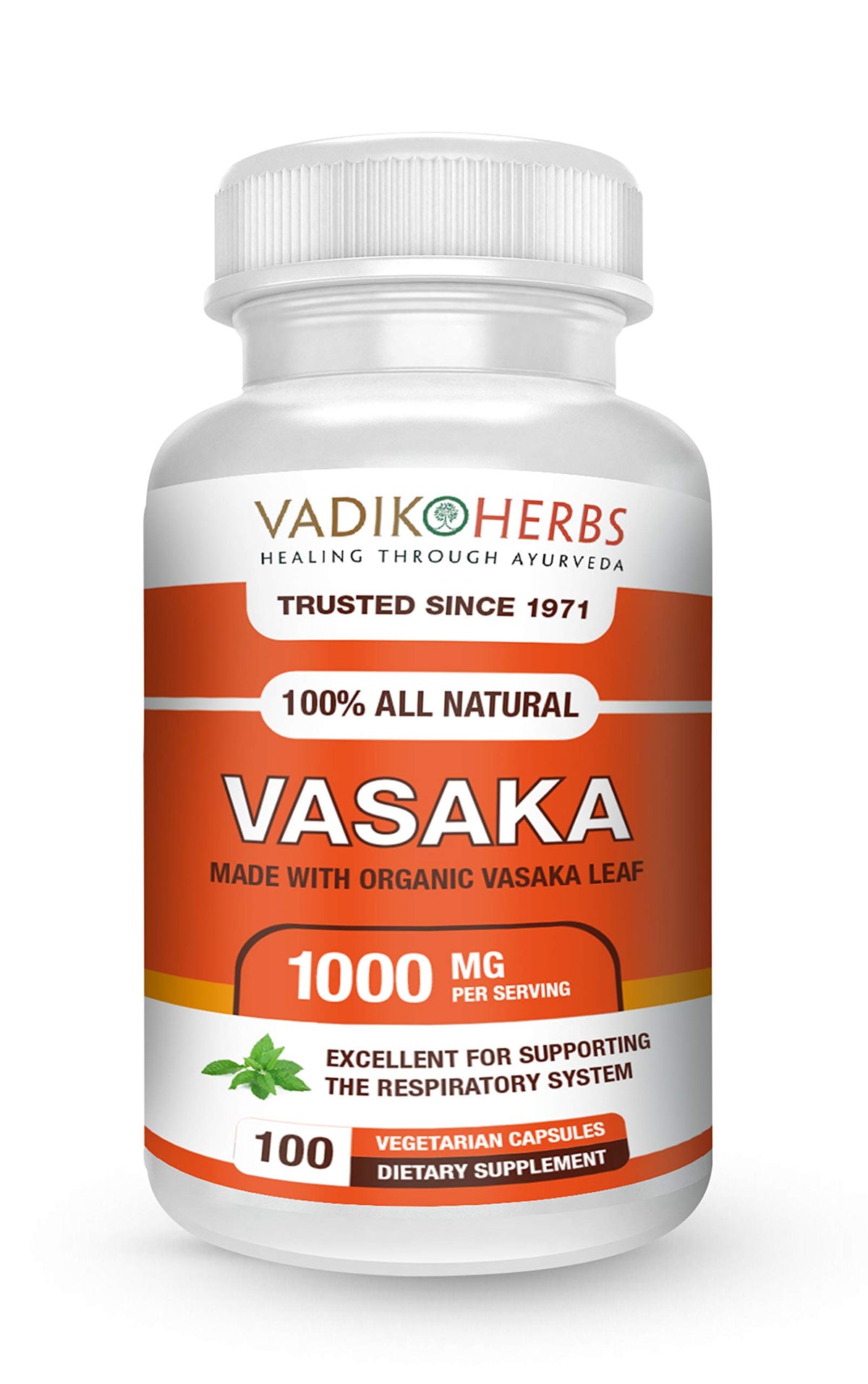 Vadik Herbs Organic Vasak powder front view