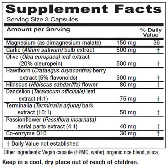 VasoBlend with magnesium, CoQ10 and Terminalia arjuna