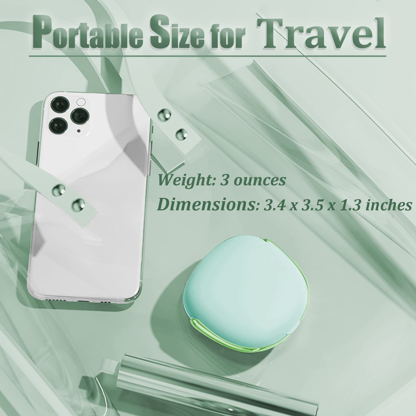 Compact travel-friendly design with included tools