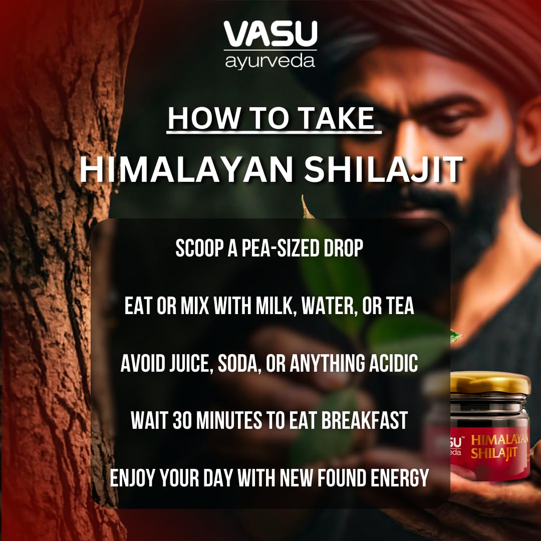 Immune support and energy benefits of Shilajit resin
