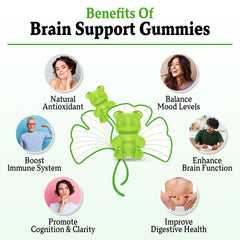 Two Vazatisi gummies illustrating daily dose