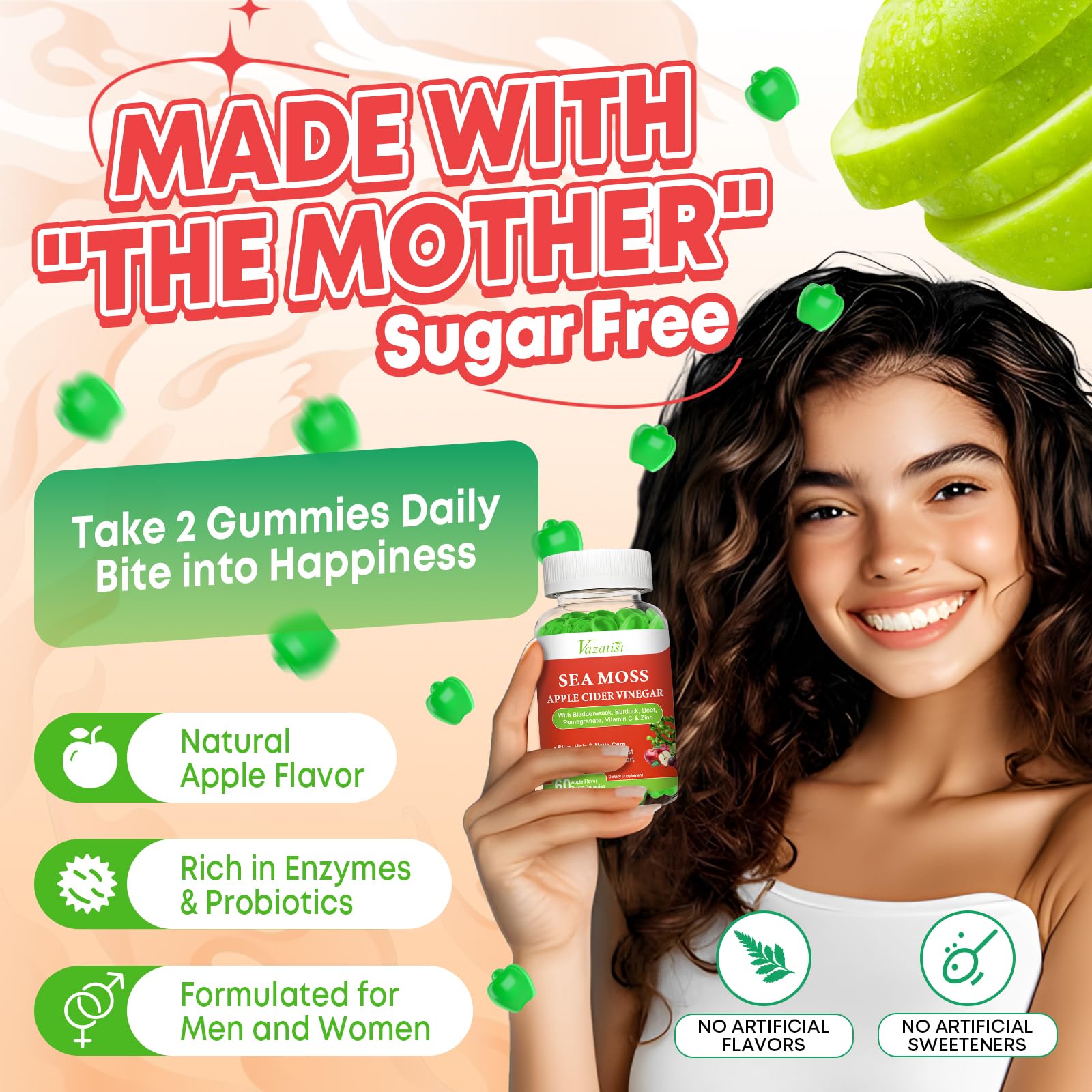 Family-friendly Vazatisi gummies for kids and adults