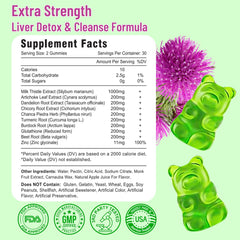 Milk thistle and herbs close-up