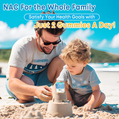 Blueberry-flavored Vazatisi NAC Gummies