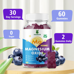 60-count package of VCCHUYH Magnesium Oxide Gummies