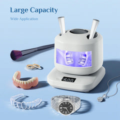 Digital timer and four cleaning modes on control panel