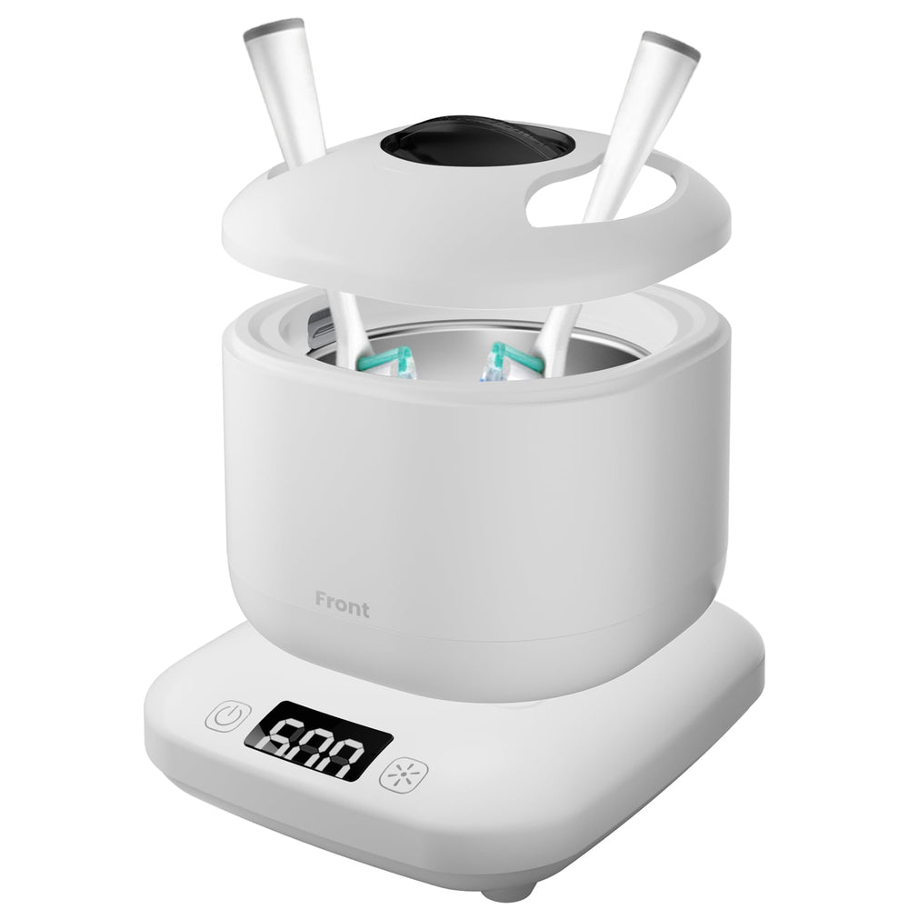 Vcyems cleaner shown on a modern countertop setup