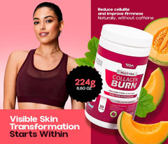 Flavorless hydrolyzed collagen powder close-up