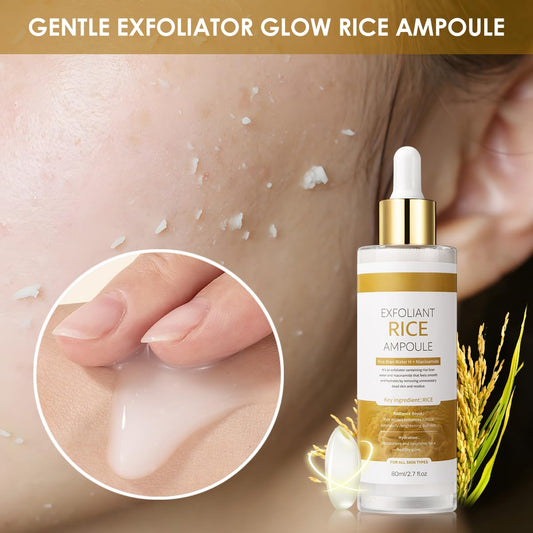 Veakoo Peel Shot Glow texture and application image for smoother skin prep