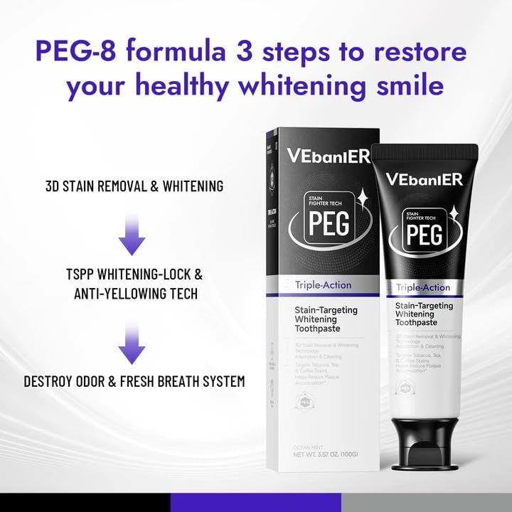 3D stain removal system with dual silica and pumice