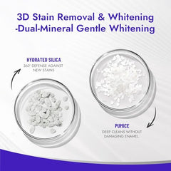 Enamel restoration with PEG-8 for brighter whiteness