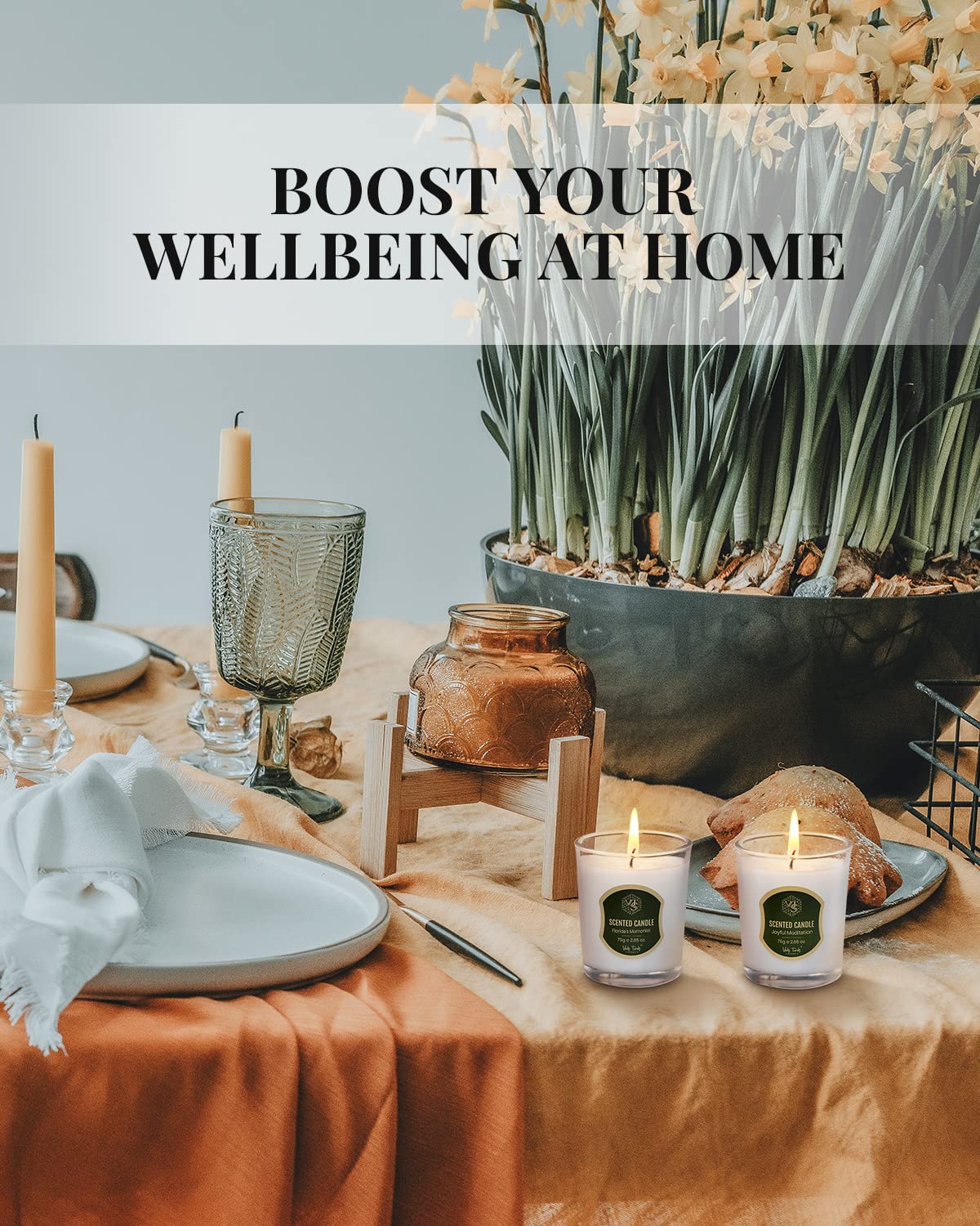 veda-tinda-scent-candles-winter-holiday-festive: Veda Tinda Scent candles set for relaxing holiday ambiance.