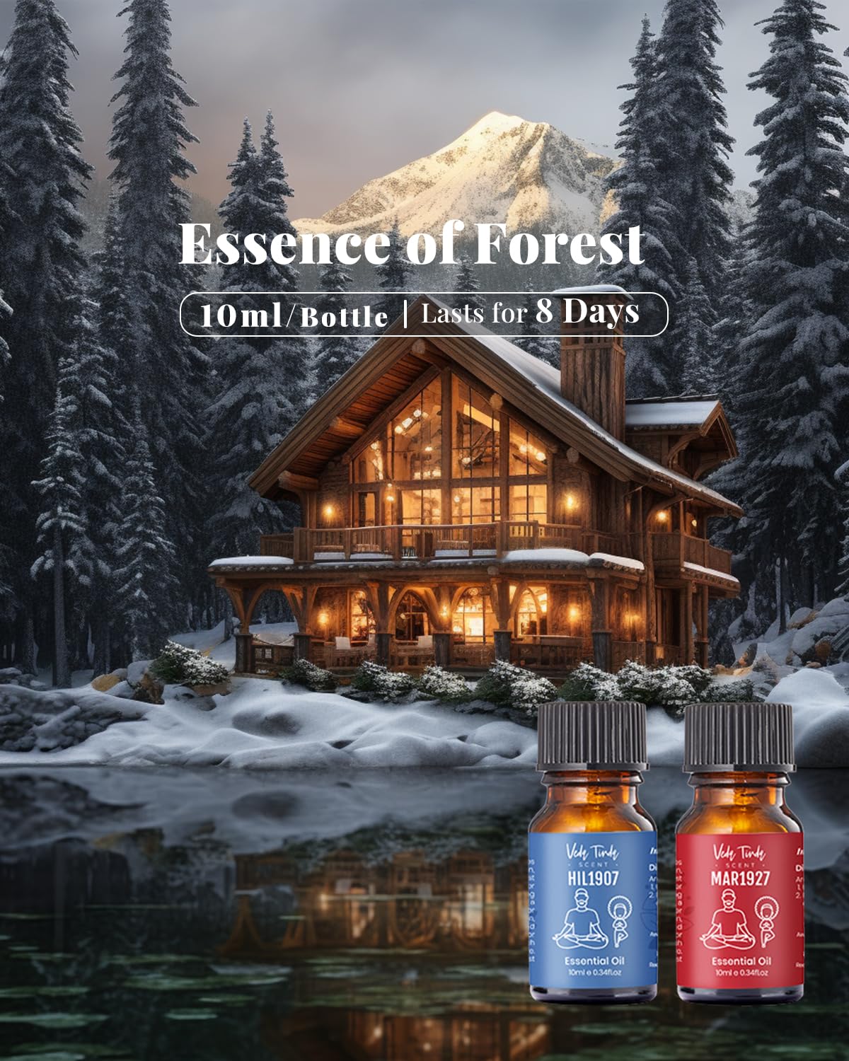 Natural, steam-distilled hotel fragrance oils (no chemicals)