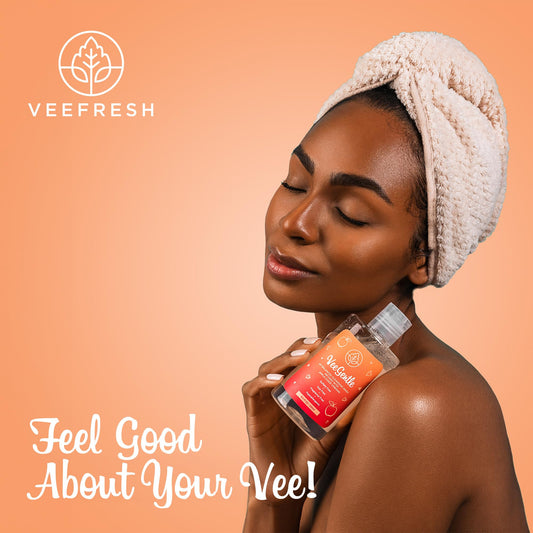 VeeFresh VeeGentle empaque frontal con diseño práctico