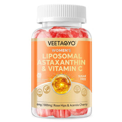 Vegan, gelatin-free and sugar-free gummies on display