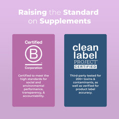 Vegan badge on product label