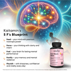 Vegan, caffeine-free nootropic label