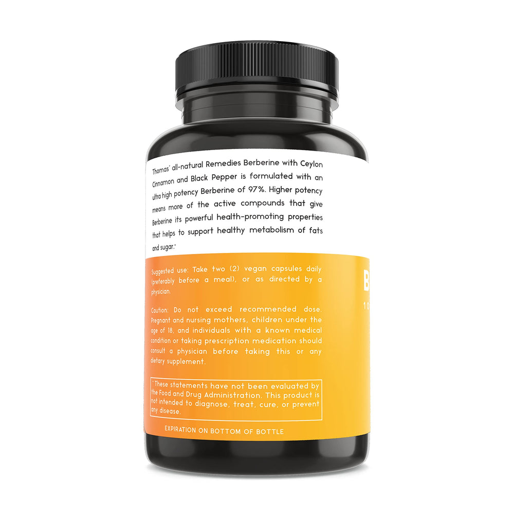 Vegan capsule containing berberine