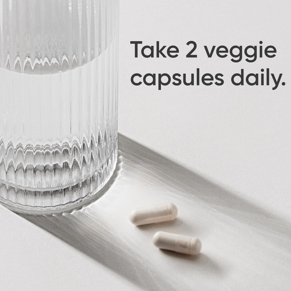Vegan capsule form of magnesium glycinate