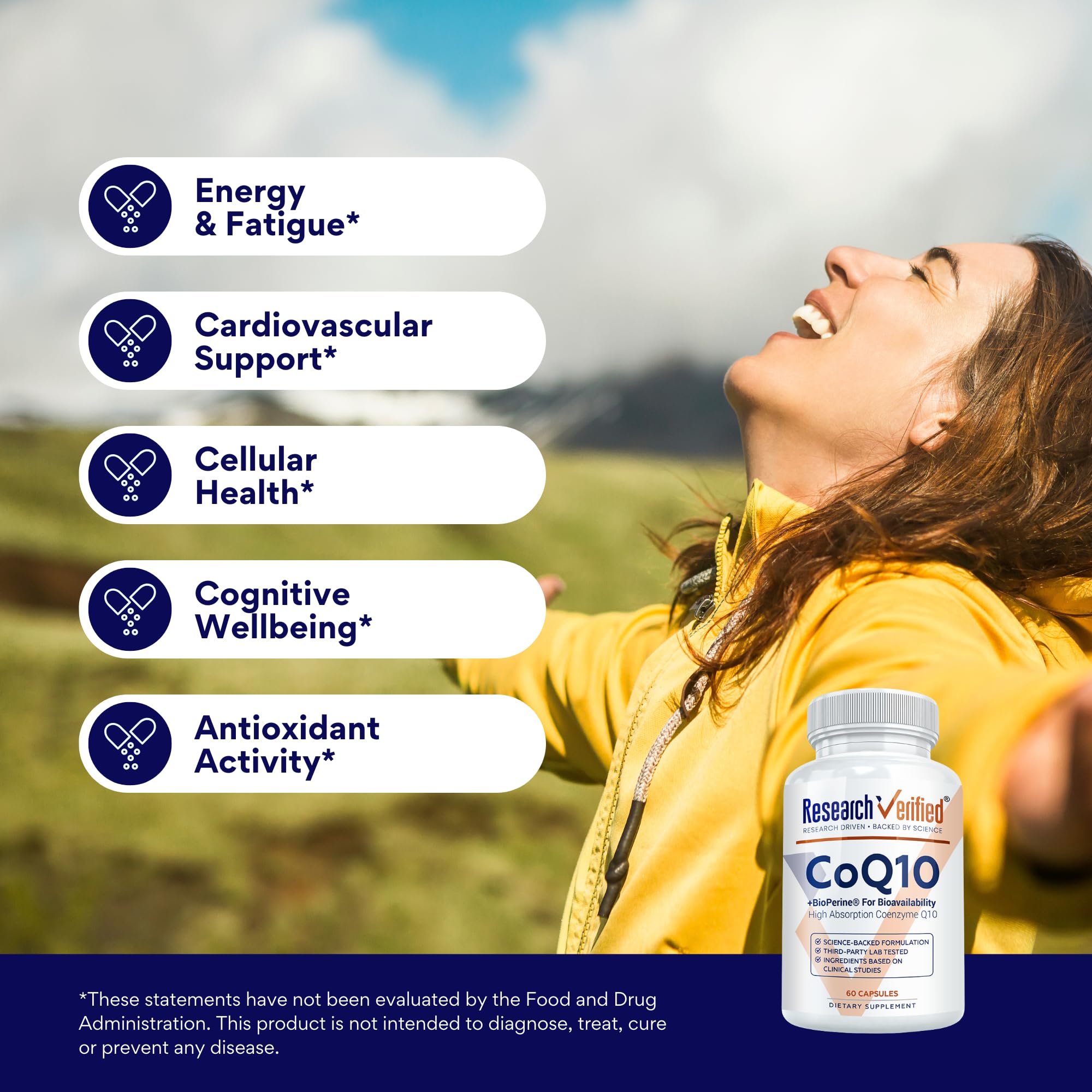 Vegan capsules in a clear pack reflect a clean, additive-free presentation.