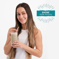 How to mix Sunwarrior vegan collagen powder in shake