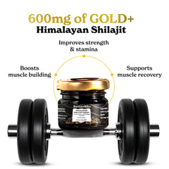 Vegan and cruelty-free Shilajit Gold ingredients