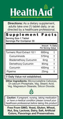 Vegan curcumin supplement supporting joints and immune health