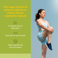 Vegan Vitamin D3 derived from non-GMO lichen