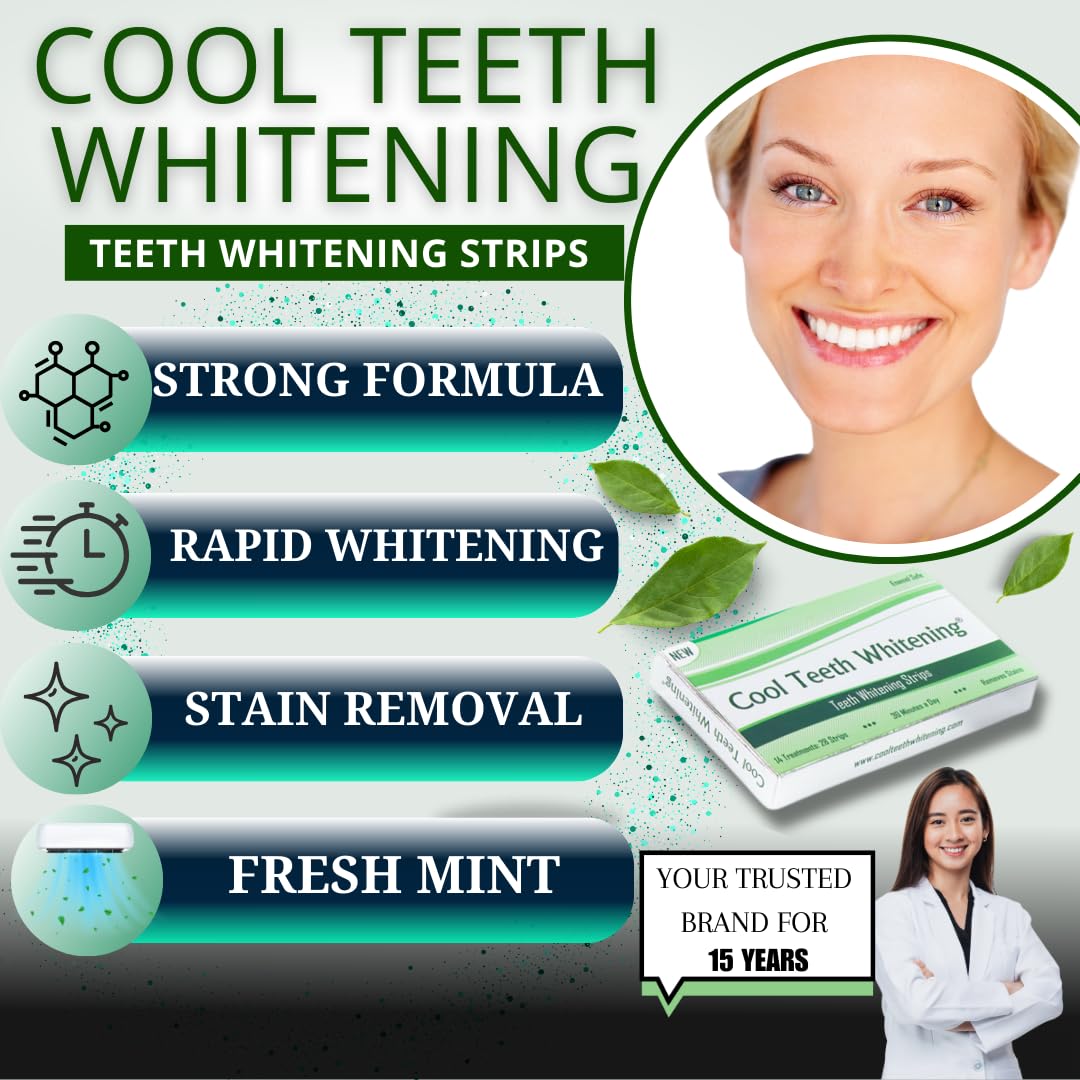 Vegan and enamel-safe labeling on teeth whitening strips