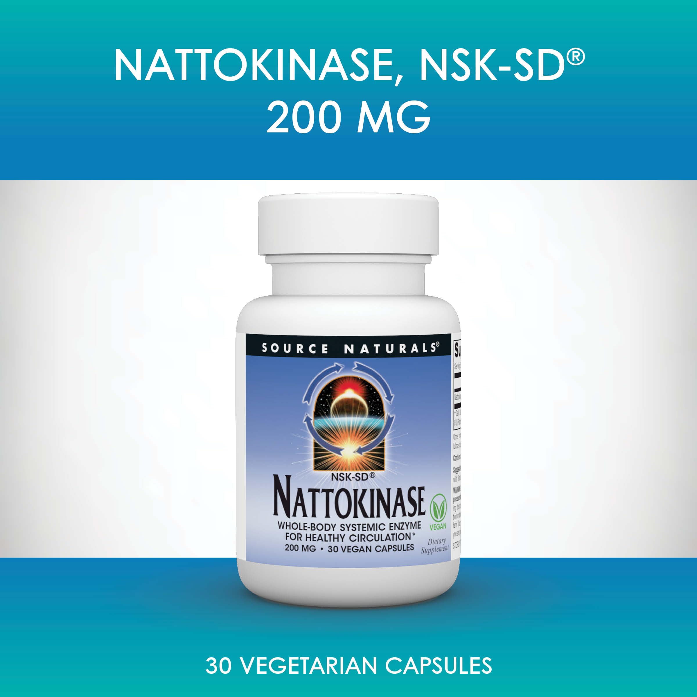 Vegan-friendly nattokinase capsules