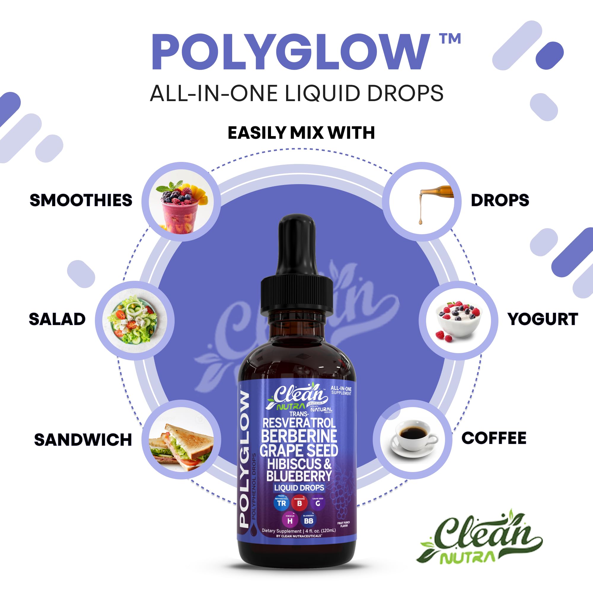 Vegan-friendly Oxibloom liquid supplement bottle