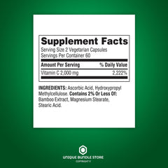 Label highlighting vegan-friendly and allergen-free formula