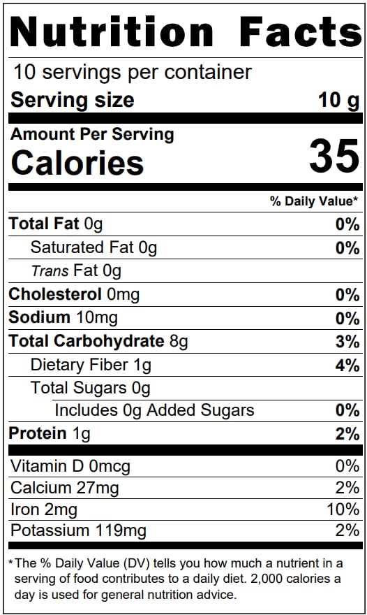 Vegan friendly product label