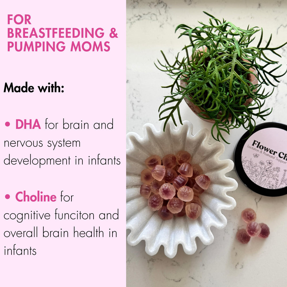 Non-GMO vegan gluten-free dairy-free lactation gummies packaging