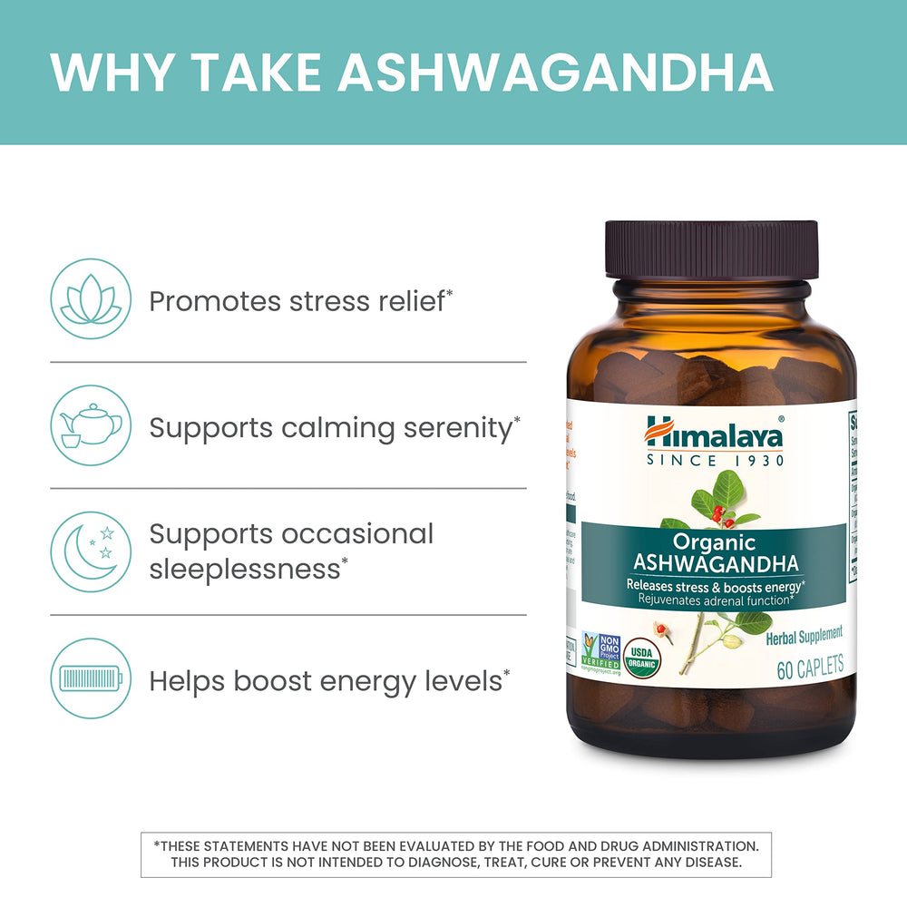 Vegan, gluten-free Ashwagandha supplement